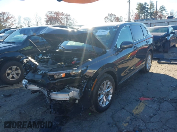 2024 Honda CR-V EX-L with VIN 7FARS3H74RE002096, listed as a IAAI auction lot 41088913 with 16,272 mi miles and . Bid and sale history available at DreamBid. Image 17.