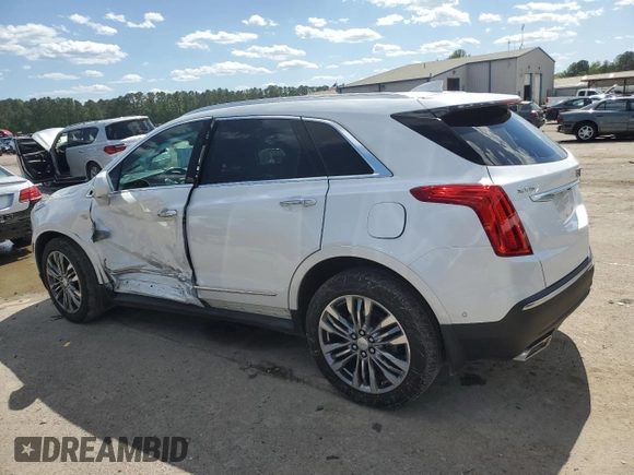 2018 Cadillac XT5 Premium Luxury FWD with VIN 1GYKNERS6JZ187795, listed as a Copart auction lot 52700085 with 61,551 mi miles and Salvage Title. Bid and sale history available at carsss.com. Image 2.