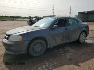 2014 Dodge Avenger SE z VIN 1C3CDZAB1EN196129, wystawiony jako Copart lot #59022525 z przebiegiem 116 064 mil mil oraz Tytuł czysty. Historia ofert i sprzedaży dostępna na DreamBid. Obrazek 1.