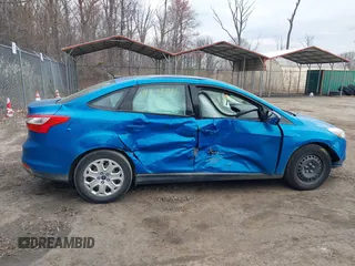 2012 Ford Focus SE with VIN 1FAHP3F26CL254085, listed as a IAAI auction lot 41901816 with 123,380 mi miles. Bid and sale history available at carsss.com. Image 13.