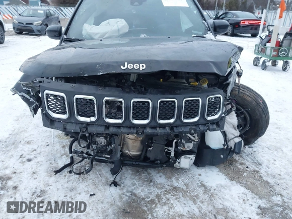 2023 Jeep Compass Latitude with VIN 3C4NJDBN1PT518974, listed as a IAAI auction lot 41364139 with 23,191 mi miles and . Bid and sale history available at DreamBid. Image 6.
