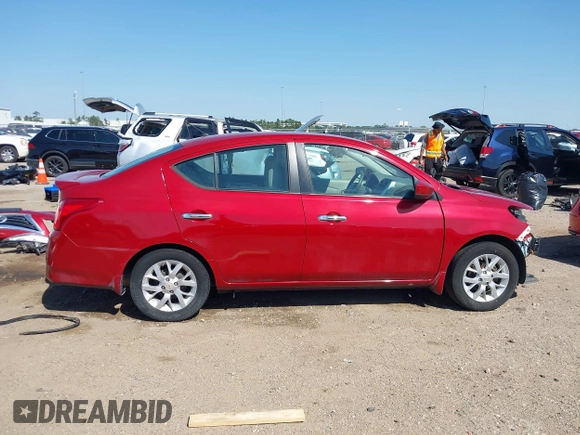 2015 Nissan Versa SV with VIN 3N1CN7AP7FL889199, listed as a IAAI auction lot 41968003 with 97,837 mi miles. Bid and sale history available at carsss.com. Image 14.