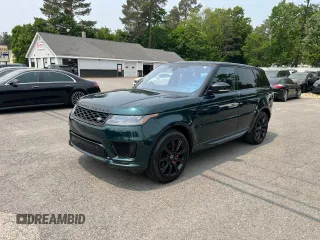 2020 Land Rover Range Rover Sport HST with VIN SALWS2RU5LA729852, listed as a Copart auction lot 59935995 with 104,182 mi miles and Clean title. Bid and sale history available at DreamBid. Image 2.