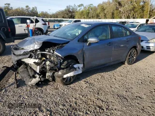 2022 Toyota Corolla SE with VIN 5YFS4MCE2NP121525, listed as a Copart auction lot 47720955 with 22,522 mi miles and Non Repairable. Bid and sale history available at carsss.com. Image 1.