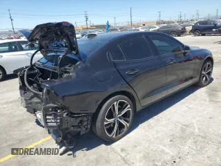2024 Volvo S60 Plus Dark Theme with VIN 7JRL12FL2RG291095, listed as a Copart auction lot 56045645 with 48,162 mi miles and Salvage title. Bid and sale history available at DreamBid. Image 3.