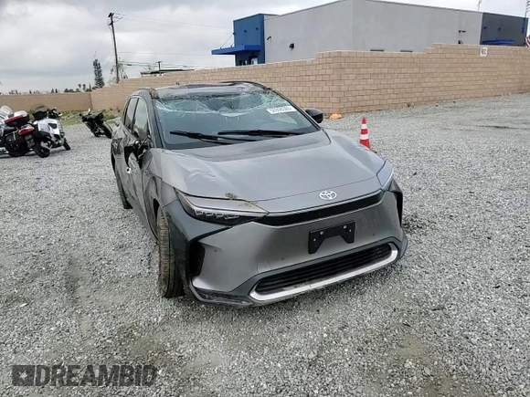 2024 Toyota bZ4X XLE with VIN JTMAAAAA8RA045760, listed as a Copart auction lot 50996385 with 3,833 mi miles and Salvage Title. Bid and sale history available at DreamBid. Image 12.