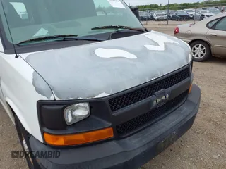 2007 Chevrolet Express Cargo Van with VIN 1GCGG25V571100352, listed as a IAAI auction lot 42144766 with 149,353 mi miles. Bid and sale history available at carsss.com. Image 6.