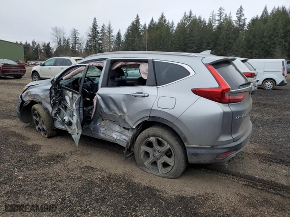 2018 Honda CR-V Touring with VIN 2HKRW2H94JH613876, listed as a Copart auction lot 45150615 with 0 mi miles and Salvage Title. Bid and sale history available at carsss.com. Image 2.
