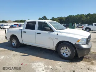 2024 Ram 1500 Tradesman with VIN 1C6RR6KT0RS129078, listed as a Copart auction lot 71647314 with 1,513 mi miles and Salvage Title. Bid and sale history available at carsss.com. Image 4.