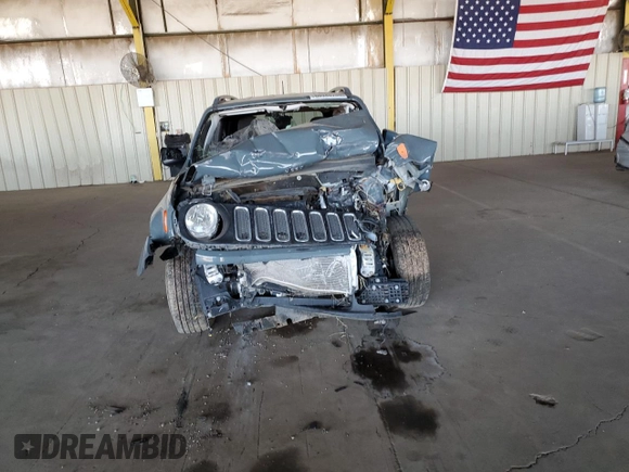 2018 Jeep Renegade Altitude with VIN ZACCJABB8JPJ05439, listed as a Copart auction lot 60348705 with Not provided miles and Clean title. Bid and sale history available at DreamBid. Image 5.