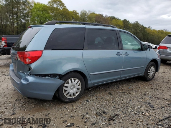 2009 Toyota Sienna CE with VIN 5TDZK23C89S234254, listed as a Copart auction lot 51227875 with 152,946 mi miles and Salvage Title. Bid and sale history available at DreamBid. Image 3.