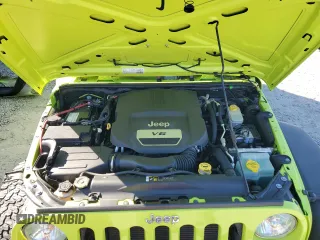 2017 Jeep Wrangler Unlimited Sport with VIN 1C4BJWDG1HL535736, listed as a Copart auction lot 46257235 with 107,619 mi miles and Salvage Title. Bid and sale history available at carsss.com. Image 12.