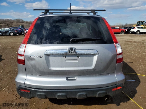 2008 Honda CR-V EX-L with VIN JHLRE38788C041579, listed as a Copart auction lot 50008915 with 123,542 mi miles and Salvage Title. Bid and sale history available at carsss.com. Image 6.