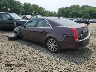 2009 Cadillac CTS AWD w/1SB with VIN 1G6DT57V490106958, listed as a Copart auction lot 64246244 with 0 mi miles and Salvage Title. Bid and sale history available at carsss.com. Image 2.