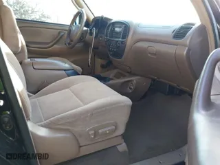 2004 Toyota Sequoia SR5 with VIN 5TDZT34A74S237767, listed as a IAAI auction lot 41499624 with 144,574 mi miles. Bid and sale history available at carsss.com. Image 5.