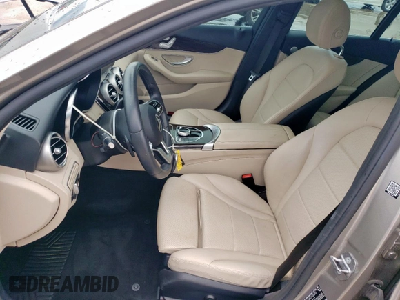 2020 Mercedes-Benz C 300 with VIN 55SWF8DB6LU327820, listed as a Copart auction lot 56464755 with 67,442 mi miles and Salvage title. Bid and sale history available at DreamBid. Image 7.