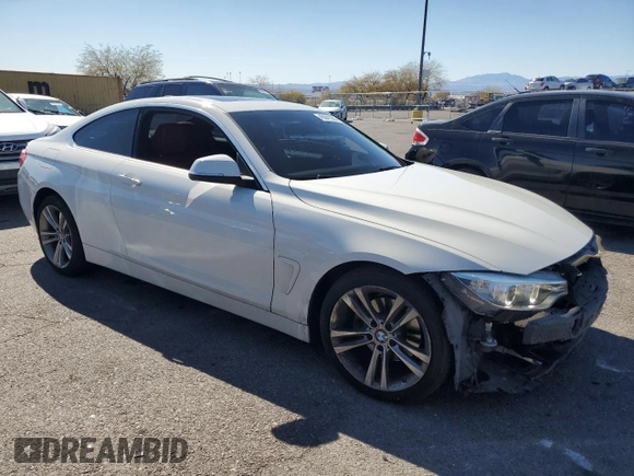 2017 BMW 4 Series 430i with VIN WBA4R7C57HK679575, listed as a Copart auction lot 45841335 with 74,973 mi miles and Salvage Title. Bid and sale history available at DreamBid. Image 4.