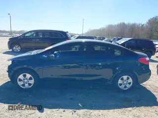 2014 Kia Forte LX with VIN KNAFK4A67E5245996, listed as a IAAI auction lot 41817051 with 133,377 mi miles. Bid and sale history available at carsss.com. Image 15.