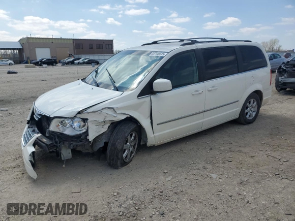 2010 Chrysler Town & Country Touring with VIN 2A4RR5D14AR260321, listed as a Copart auction lot 52700615 with 214,498 mi miles and Salvage Title. Bid and sale history available at DreamBid. Image 1.