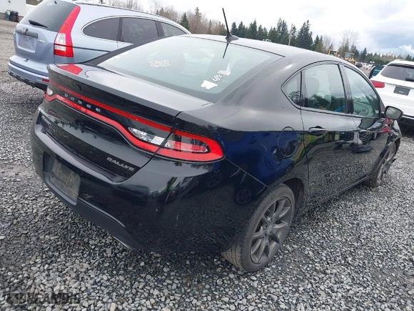 2013 Dodge Dart SXT with VIN 1C3CDFBAXDD323484, listed as a IAAI auction lot 41785025 with 137,244 mi miles. Bid and sale history available at carsss.com. Image 4.
