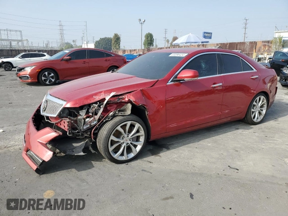 2013 Cadillac ATS Premium with VIN 1G6AF5SX5D0137390, listed as a Copart auction lot 83096434 with 115,052 mi miles and Salvage Title. Bid and sale history available at carsss.com. Image 1.