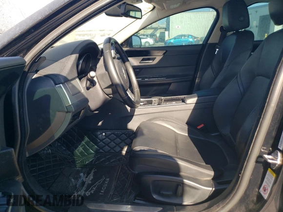 2018 Jaguar XF 25t with VIN SAJBR4FX6JCY61663, listed as a Copart auction lot 74427544 with 0 mi miles and Clean Title. Bid and sale history available at carsss.com. Image 7.