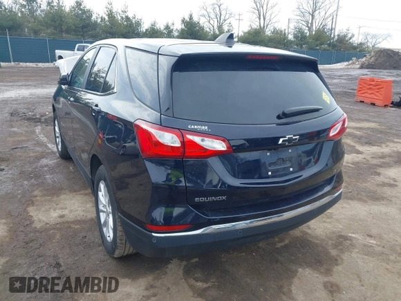 2021 Chevrolet Equinox LT with VIN 3GNAXKEV7MS111344, listed as a IAAI auction lot 41639590 with 60,499 mi miles. Bid and sale history available at carsss.com. Image 3.