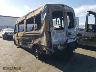 2015 Ford Transit Van with VIN 1FTBW2CG5FKA78623, listed as a Copart auction lot 77912414 with 0 mi miles and Non Repairable. Bid and sale history available at carsss.com. Image 2.