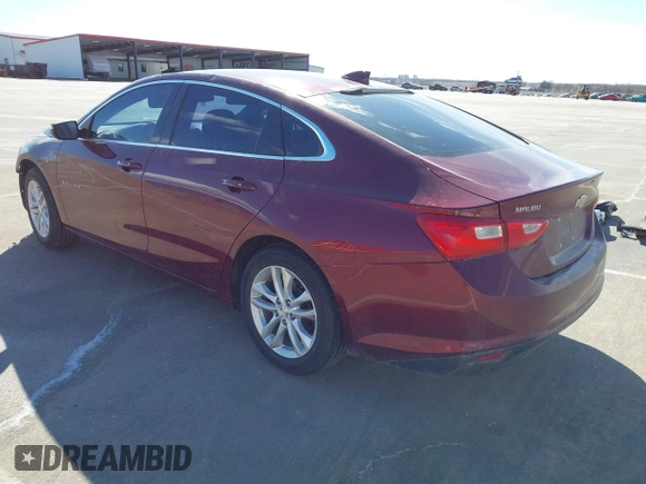 2016 Chevrolet Malibu LT with VIN 1G1ZE5ST8GF311494, listed as a IAAI auction lot 41829007 with 122,263 mi miles and . Bid and sale history available at DreamBid. Image 3.
