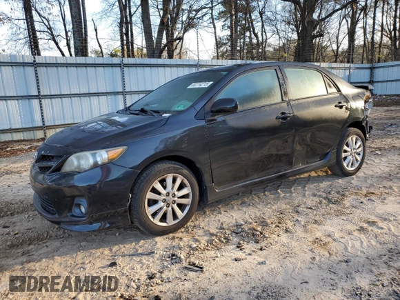 2011 Toyota Corolla L with VIN 2T1BU4EE5BC646104, listed as a Copart auction lot 44114215 with 119,439 mi miles and Salvage Title. Bid and sale history available at carsss.com. Image 1.