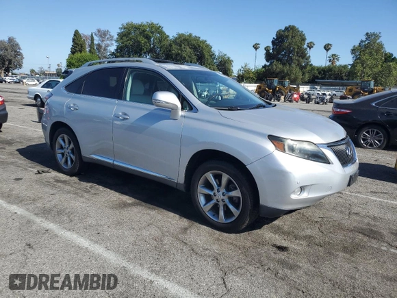 2012 Lexus RX 350 z VIN 2T2ZK1BA5CC074517, wystawiony jako Copart lot #59391145 z przebiegiem 130 615 mil mil oraz Szkoda całkowita • Salvage title. Historia ofert i sprzedaży dostępna na DreamBid. Obrazek 4.