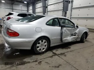 2001 Mercedes-Benz CLK 320/430 with VIN WDBLJ65G71T081175, listed as a Copart auction lot 79274144 with Not Provided miles and Salvage Title. Bid and sale history available at DreamBid. Image 3.