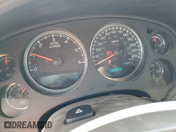 2012 Chevrolet Suburban LTZ with VIN 1GNSKKE7XCR288587, listed as a Copart auction lot 58721725 with 234,900 mi miles and Salvage title. Bid and sale history available at DreamBid. Image 9.