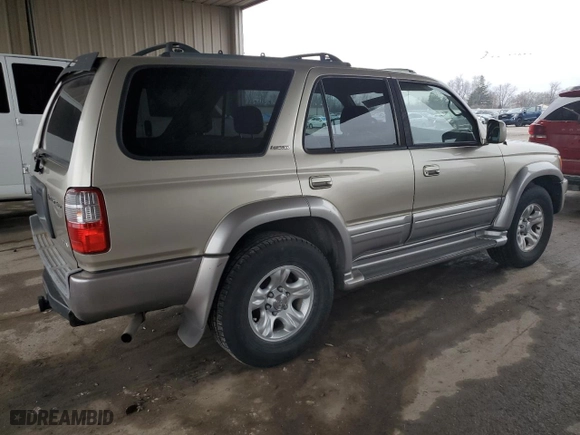2001 Toyota 4Runner Limited with VIN JT3HN87R419044916, listed as a Copart auction lot 86339854 with 192,542 mi miles and Clean Title. Bid and sale history available at carsss.com. Image 3.