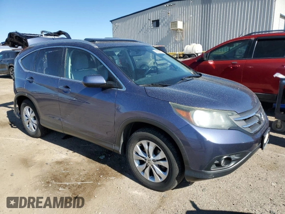 2014 Honda CR-V EX-L with VIN 5J6RM4H77EL048695, listed as a Copart auction lot 88536125 with 208,324 mi miles and Salvage Title. Bid and sale history available at carsss.com. Image 4.