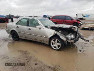 1999 Mercedes-Benz C 230/260/280/320 with VIN WDBHA29G3XA691216, listed as a Copart auction lot 47166765 with Not Provided miles and Salvage Title. Bid and sale history available at DreamBid. Image 4.