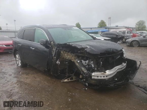 2016 Acura MDX w/Advance with VIN 5FRYD4H99GB059785, listed as a Copart auction lot 50500753 with 0 mi miles. Bid and sale history available at carsss.com. Image 4.