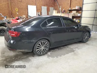 2015 Volkswagen Jetta SE with VIN 3VWD17AJ7FM213318, listed as a Copart auction lot 64006705 with 116,741 mi miles and Salvage title. Bid and sale history available at DreamBid. Image 3.