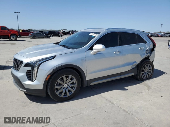 2020 Cadillac XT4 AWD Premium Luxury with VIN 1GYFZDR46LF128476, listed as a Copart auction lot 49375115 with 64,253 mi miles and Salvage Title. Bid and sale history available at carsss.com. Image 1.