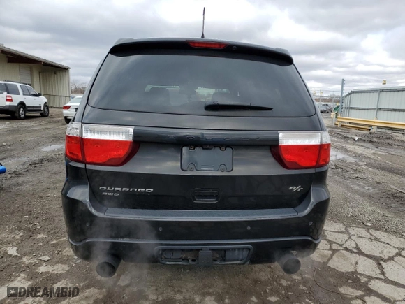 2012 Dodge Durango R/T with VIN 1C4SDJCT1CC195960, listed as a Copart auction lot 43549025 with 205,292 mi miles and Salvage Title. Bid and sale history available at carsss.com. Image 6.