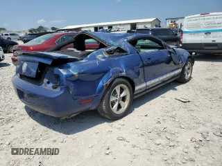 2007 Ford Mustang Deluxe with VIN 1ZVFT80N475229920, listed as a Copart auction lot 62082225 with 169,130 mi miles and Salvage title. Bid and sale history available at DreamBid. Image 3.