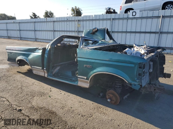 1996 Ford F-150 with VIN 1FTEF15Y0TLC02932, listed as a Copart auction lot 69009794 with Not provided miles and Salvage title. Bid and sale history available at DreamBid. Image 4.