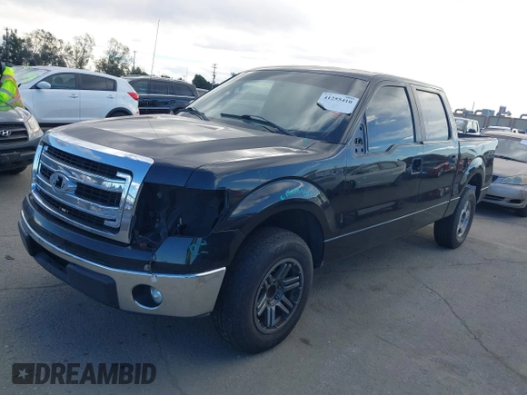 2014 Ford F-150 XL with VIN 1FTEW1CM7EKD71189, listed as a IAAI auction lot 41255410 with 176,249 mi miles. Bid and sale history available at carsss.com. Image 18.