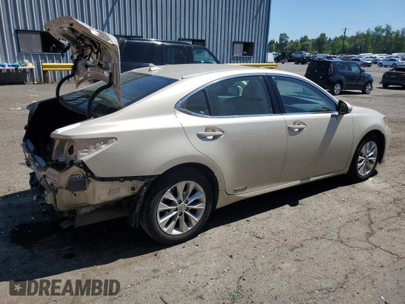 2013 Lexus ES 300h with VIN JTHBW1GG5D2016588, listed as a Copart auction lot 55341375 with 72,025 mi miles and Salvage title. Bid and sale history available at DreamBid. Image 3.
