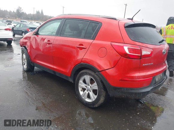 2012 Kia Sportage LX with VIN KNDPB3A26C7342252, listed as a IAAI auction lot 41558546 with 1 mi miles. Bid and sale history available at carsss.com. Image 3.