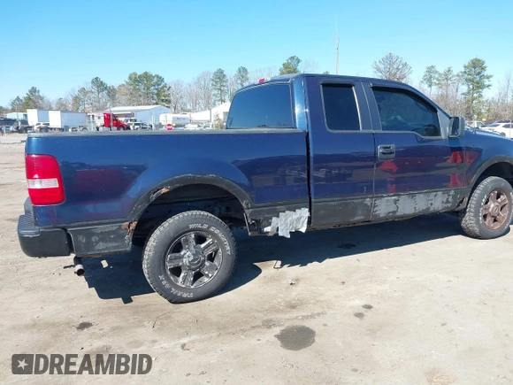 2006 Ford F-150 STX with VIN 1FTRX14W36NB57928, listed as a IAAI auction lot 41704722 with 145,855 mi miles. Bid and sale history available at carsss.com. Image 6.
