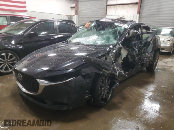 2021 Mazda 3 Select with VIN JM1BPABL9M1322654, listed as a Copart auction lot 37362464 with Not Provided miles and Salvage Title. Bid and sale history available at DreamBid. Image 1.