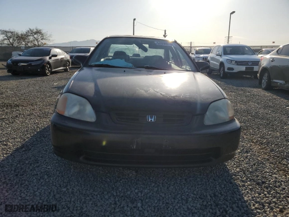 1996 Honda Civic EX with VIN 1HGEJ8240TL045820, listed as a Copart auction lot 52050915 with 239,335 mi miles and Salvage Title. Bid and sale history available at carsss.com. Image 5.