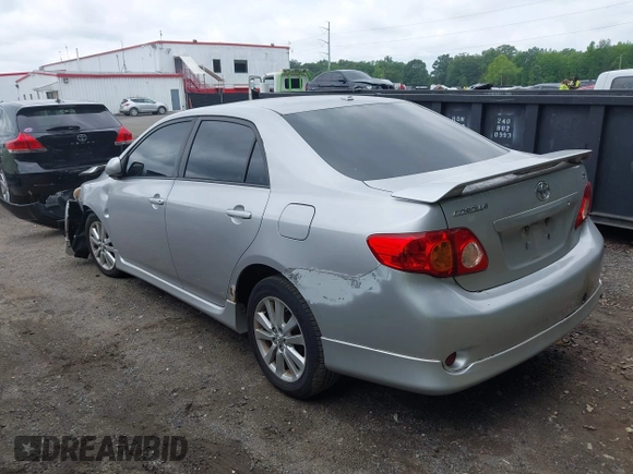 2010 Toyota Corolla with VIN 1NXBU4EE4AZ365974, listed as a IAAI auction lot 42760987 with 172,287 mi miles and . Bid and sale history available at DreamBid. Image 3.