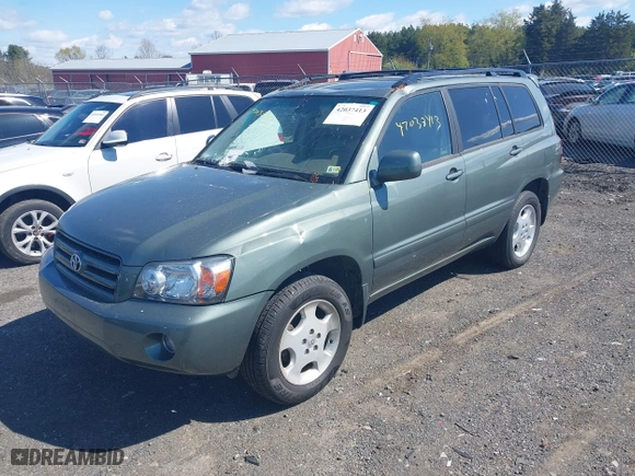 2006 Toyota Highlander w/3rd Row with VIN JTEEP21A560175515, listed as a IAAI auction lot 42037413 with 222,044 mi miles. Bid and sale history available at carsss.com. Image 2.